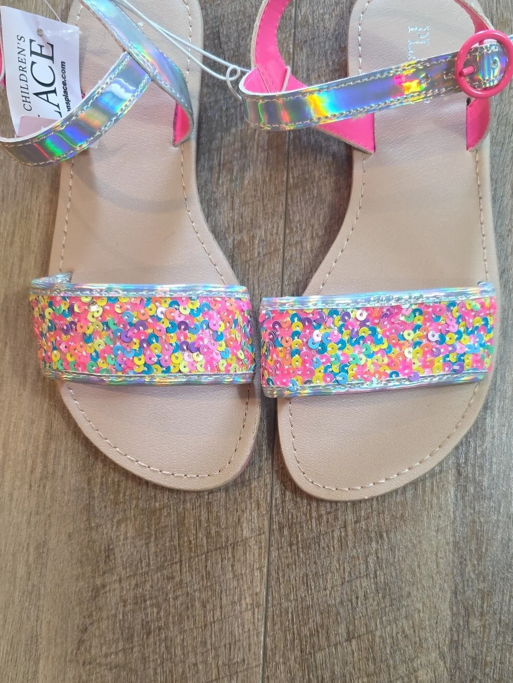 The Childrens Place colorful sequin